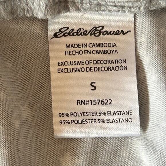 Eddie Bauer Gray & White Star Print Tank and Pajama Pants Set, size Small - Picture 8 of 10